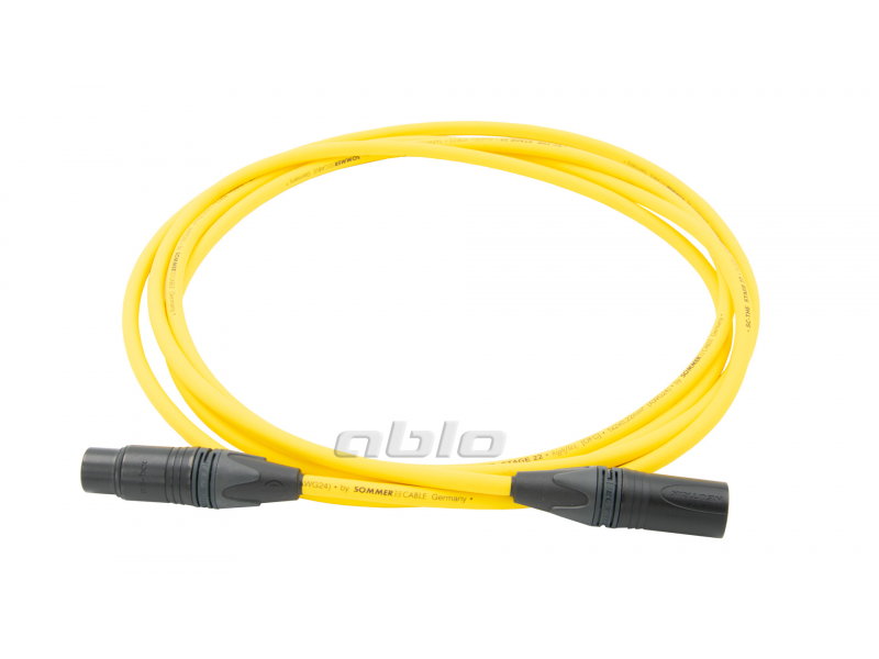 Gotowy kabel mikrofonowy SC Stage 22 + Neutrik NC3FXX-BAG + Neutrik NC3MXX-BAG